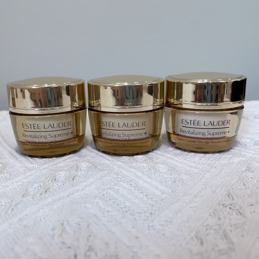 New 3-piece Estee lauder Supreme+ moisturizer travel size